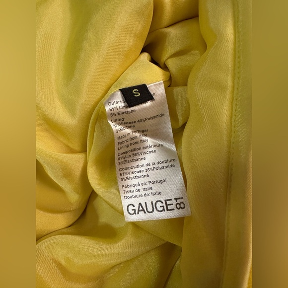 Gauge81 NAHA LINEN linen draped shirt mini dress - Small. EUC. - Picture 11 of 13